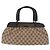 Borsa a mano GUCCI GG Canvas con manico in legno Beige 112683 Auth 203883V - vista 2