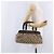 Borsa a mano GUCCI GG Canvas con manico in legno Beige 112683 Auth 203883V - vista 24