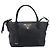 PRADA Handtasche Leder 2way Schwarz Goldfarben Auth 204580M - Ansicht 13