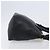 PRADA Handtasche Leder 2way Schwarz Goldfarben Auth 204580M - Ansicht 3
