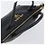 PRADA Handtasche Leder 2way Schwarz Goldfarben Auth 204580M - Ansicht 6