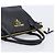 PRADA Handtasche Leder 2way Schwarz Goldfarben Auth 204580M - Ansicht 7