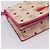 Borsa a tracolla MCM Vicetos PVC Pelle Rosa Tono Oro Auth 204597A - vista 11