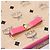 Borsa a tracolla MCM Vicetos PVC Pelle Rosa Tono Oro Auth 204597A - vista 14