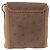 Borsa a tracolla Christian Dior Honeycomb Canvas PVC Beige Gold Auth 203461 D'oro - vista 5