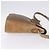 Borsa a tracolla Christian Dior Honeycomb Canvas PVC Beige Gold Auth 203461 D'oro - vista 8