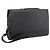 Borsa a pochette CARTIER in pelle nera e argento Auth am12649A Nero