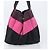 Borsa PRADA Canapa GM Canvas Nero Rosa Auth 201284 - vista 3