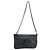 Borsa CHANEL Choco Bar linea COCO Mark Chain Bag in pelle nera e argento CC Auth 203211V Nero