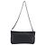 Borsa CHANEL Choco Bar linea COCO Mark Chain Bag in pelle nera e argento CC Auth 203211V Nero - vista 3