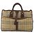 Bolsa Boston Burberrys Nova Check PVC Beige Gold Auth bs36905 Bege Dourado - vista 13
