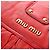 Borsa a mano Miu Miu in pelle 2way rossa tono oro Auth 167603V Rosso - vista 21