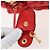 Borsa a mano Miu Miu in pelle 2way rossa tono oro Auth 167603V Rosso - vista 22