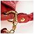 Borsa a mano Miu Miu in pelle 2way rossa tono oro Auth 167603V Rosso - vista 8