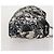 CHANEL Chain Tote Bag Nylon Schwarz Silber CC Auth 203235A - Ansicht 4