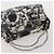 CHANEL Chain Tote Bag Nylon Schwarz Silber CC Auth 203235A - Ansicht 6