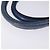 Borsa a mano Miu Miu Vitellolux 2way Blue Silver Auth 204308A Argento - vista 16