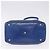 Borsa a mano Miu Miu Vitellolux 2way Blue Silver Auth 204308A Argento - vista 8