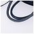 Borsa a mano Miu Miu Vitellolux 2way Blue Silver Auth 204308A Argento - vista 9