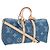Borsa LOUIS VUITTON Monogram Denim Keepall Bandouliere 45 M24315 LV Auth yk9898SM Blu
