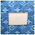 Borsa LOUIS VUITTON Monogram Denim Keepall Bandouliere 45 M24315 LV Auth yk9898SM Blu - vista 10