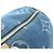 Borsa LOUIS VUITTON Monogram Denim Keepall Bandouliere 45 M24315 LV Auth yk9898SM Blu - vista 15