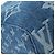 Borsa LOUIS VUITTON Monogram Denim Keepall Bandouliere 45 M24315 LV Auth yk9898SM Blu - vista 22