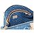 Borsa LOUIS VUITTON Monogram Denim Keepall Bandouliere 45 M24315 LV Auth yk9898SM Blu - vista 32