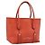 Borsa Salvatore Ferragamo in pelle arancione e argento Auth BA15525A