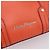 Borsa Salvatore Ferragamo in pelle arancione e argento Auth BA15525A - vista 14