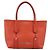 Borsa Salvatore Ferragamo in pelle arancione e argento Auth BA15525A - vista 2