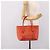 Borsa Salvatore Ferragamo in pelle arancione e argento Auth BA15525A - vista 22