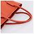 Borsa Salvatore Ferragamo in pelle arancione e argento Auth BA15525A - vista 7