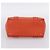 Borsa Salvatore Ferragamo in pelle arancione e argento Auth BA15525A - vista 9