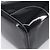 Bolsa de mão PRADA Couro envernizado Black Silver Auth 204066A Preto Prata - vista 16