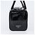 Bolsa de mão PRADA Couro envernizado Black Silver Auth 204066A Preto Prata - vista 4