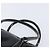 Bolsa de mão PRADA Couro envernizado Black Silver Auth 204066A Preto Prata - vista 8