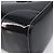 Bolsa de mão PRADA Couro envernizado Black Silver Auth 204066A Preto Prata - vista 9