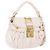 Borsa Miu Miu Matelassé in vernice 2way White Gold Tone Auth BA15492A Bianco