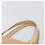 Borsa a mano BURBERRY in pelle Beige Gold Auth 203613A D'oro - vista 9