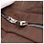 Hermès HERMES Her Line MM Handtasche Canvas Brown Silver Auth 205885A Braun Silber - Ansicht 14
