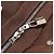 Hermès HERMES Her Line MM Handtasche Canvas Brown Silver Auth 205885A Braun Silber - Ansicht 15