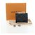 Gemelli LOUIS VUITTON Damier Graphite LV Catch Cuffs M80188 LV Auth 202616V Argento Damier ebene - vista 12
