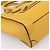 Céline CELINE Luggage Nano Hand Bag Leather 2way Yellow Gold Auth 204834M D'oro Giallo - vista 14