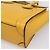 Céline CELINE Luggage Nano Hand Bag Leather 2way Yellow Gold Auth 204834M D'oro Giallo - vista 15
