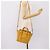 Céline CELINE Luggage Nano Hand Bag Leather 2way Yellow Gold Auth 204834M D'oro Giallo - vista 26