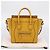 Céline CELINE Luggage Nano Hand Bag Leather 2way Yellow Gold Auth 204834M D'oro Giallo - vista 27