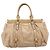 Borsa a mano Miu Miu in pelle 2way Beige Gold Auth am12661V D'oro - vista 13