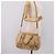 Borsa a mano Miu Miu in pelle 2way Beige Gold Auth am12661V D'oro - vista 27