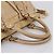 Borsa a mano Miu Miu in pelle 2way Beige Gold Auth am12661V D'oro - vista 7